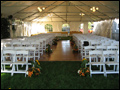 off premise wedding on long island ceremony setup