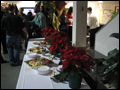 Christmas party with catered appetizers