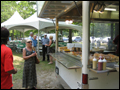 Long Island corporate caterer's mobile food trucks