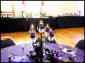 buffet style wedding catering for a Disney haunted mansion style wedding