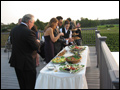 catered East End vineyard wedding 