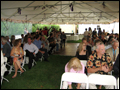 catered backyard wedding